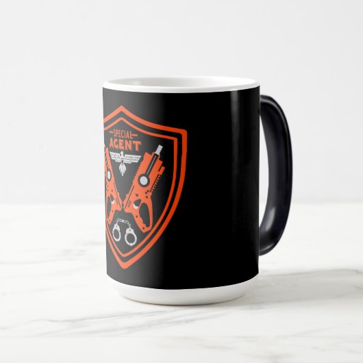 Mug Magique Agent spécial (Devant droit)