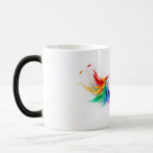 Mug Magique Ailes fluffy arc-en-ciel (Gauche)