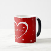 Mug Magique Aimez-vous (Devant droit)