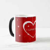 Mug Magique Aimez-vous (Devant gauche)