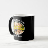 Mug Magique Ajouter Votre Chien Nom Photo Ici - Morpher Magic  (Devant gauche)