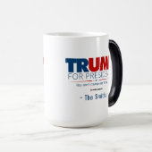 Mug Magique Ajouter votre nom Trump à la présidence (Devant droit)