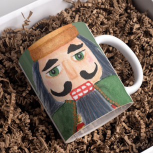 Mug Magique Ajouter votre texte drôle mignon soldat nutcracker