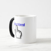Mug Magique Ajoutez comme ami (Devant gauche)