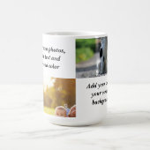 Mug Magique Ajoutez vos propres photos, texte et jetez pi par  (Centre)