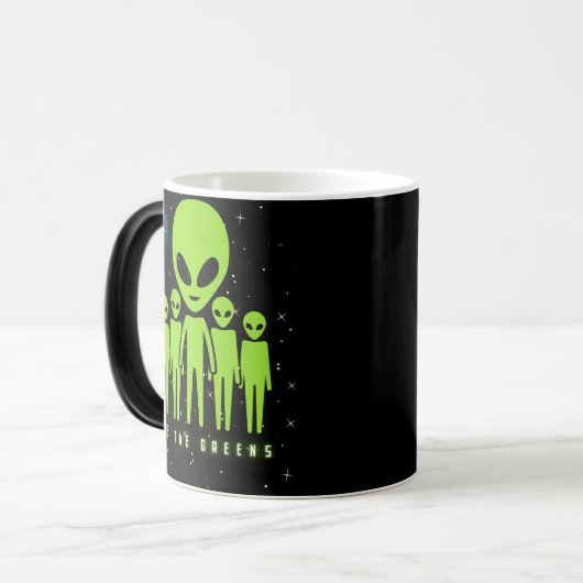 MUG MAGIQUE ALIEN (Devant gauche)