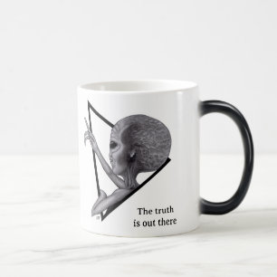 Mug Magique Alien gris, la vérité est là