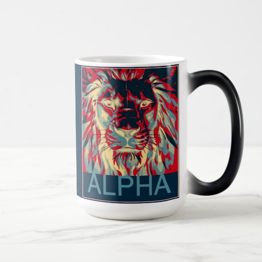 Mug Magique Alpha Lion (Droite)