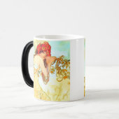 Mug Magique Alphonse Mucha Art Nouveau Été (Devant gauche)