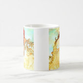 Mug Magique Alphonse Mucha Art Nouveau Été (Centre)