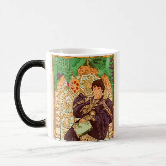 Mug Magique Alphonse Mucha Prince et Dragon (Gauche)