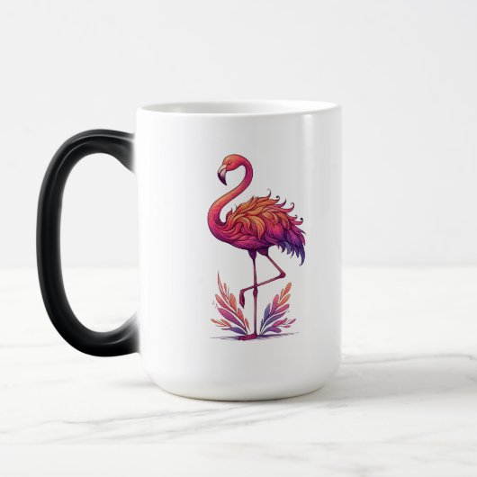 Mug Magique Amateur de Flamant rose Grand Morphage (Gauche)