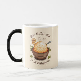 Mug Magique Amateur de Soupe aux Boulettes de Matzah