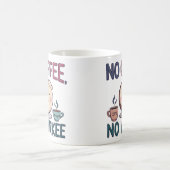 Mug Magique amateurs de café Chaleur Chauffage Changement de M (Centre)