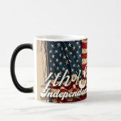 Mug Magique Âme fière du 4 juillet (Gauche)