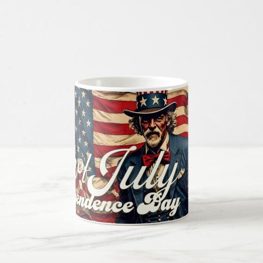 Mug Magique Âme fière du 4 juillet (Centre)
