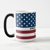 Mug Magique American Freedom Personalized Name (Gauche)