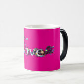 Mug Magique « Amour » (Devant droit)