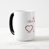 Mug Magique Amour Amor Heart Valentine (Devant gauche)