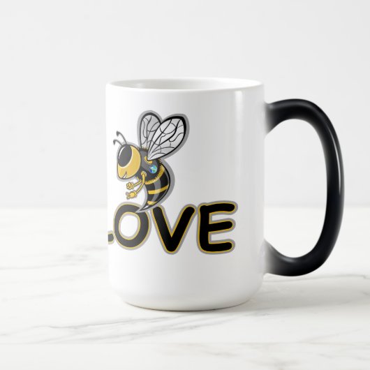 MUG MAGIQUE AMOUR DE L'ABEILLE (Droite)