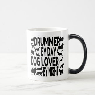 Mug Magique Amoureux des chiens Drummer