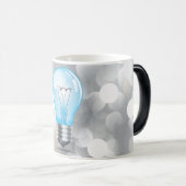 Mug Magique Ampoule à incandescence (Devant droit)