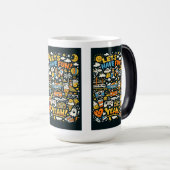 MUG MAGIQUE « AMUSONS-NOUS ! » (Devant droit)