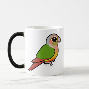 Mug Magique Ananas Conure Vert-cheeked de Birdorable