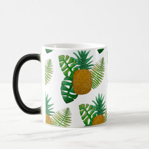 Mug Magique Ananas tropicaux