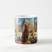 Mug Magique Ancien chat égyptien (Centre)