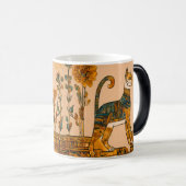 Mug Magique Ancien chat égyptien (Devant droit)