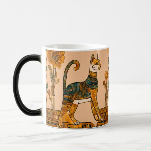 Mug Magique Ancien chat égyptien (Gauche)