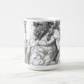Mug Magique Ancient Greek Poseidon Stone Statue Graphic (Centre)