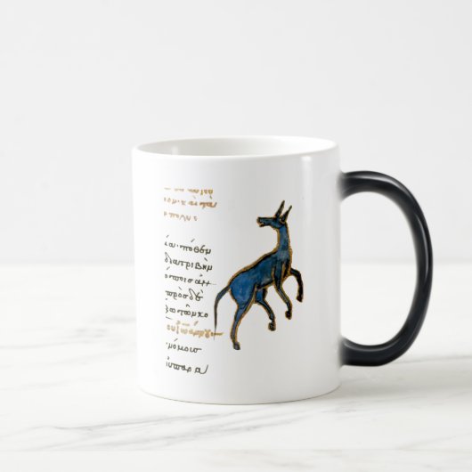 Mug Magique Âne bleu (Droite)