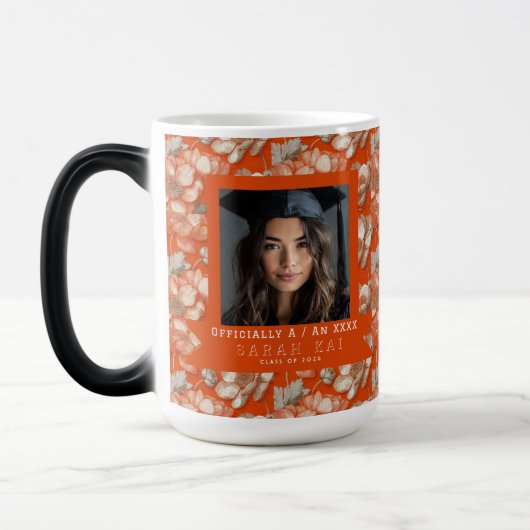 Mug Magique Anémones Colorées Fleurs Commencement (Gauche)