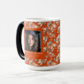 Mug Magique Anémones Colorées Fleurs Commencement (Devant gauche)
