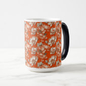 Mug Magique Anémones Colorées Fleurs Commencement (Devant droit)
