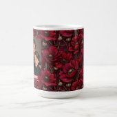 Mug Magique Anémones Rouges Impression Père Luxe (Centre)