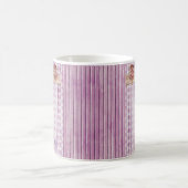 Mug Magique Angels & dentelle : Bois rustique (Centre)