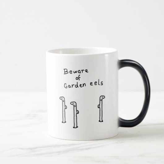 Mug Magique anguilles de jardin (Droite)