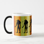 Mug Magique Anubis égyptien Dieu Silhouette (Gauche)