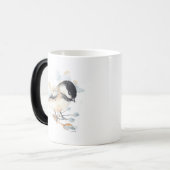 Mug Magique Aquarelle de poulet mignonne (Devant gauche)