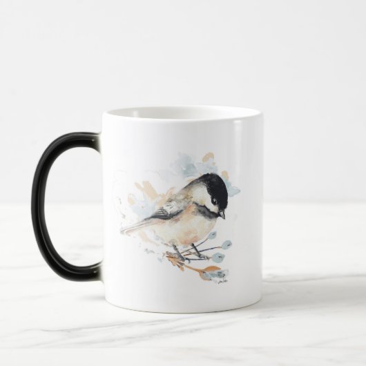 Mug Magique Aquarelle de poulet mignonne (Gauche)