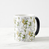 Mug Magique Aquarelle Floral Motif sans joint (Devant droit)