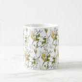 Mug Magique Aquarelle Floral Motif sans joint (Centre)