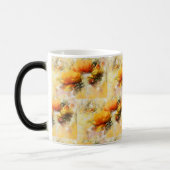 Mug Magique Aquarelle Flower and Butfly Art (Gauche)