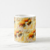 Mug Magique Aquarelle Flower and Butfly Art (Centre)