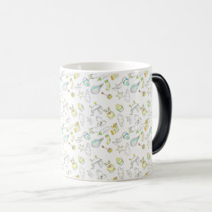 Mug Magique Aquarelle Nouveau-né bébé enfants