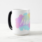 Mug Magique Aquarelle Whimsy : Plaisir personnalisé (Devant gauche)