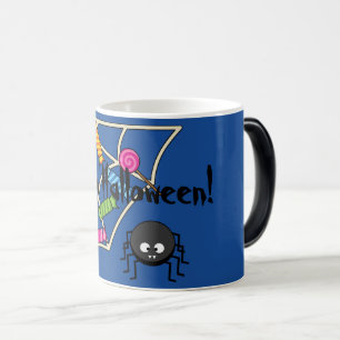 Mug Magique Araignée de bonbons Ajouter son propre texte